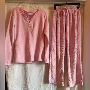 Cozy Pink  Pajama set